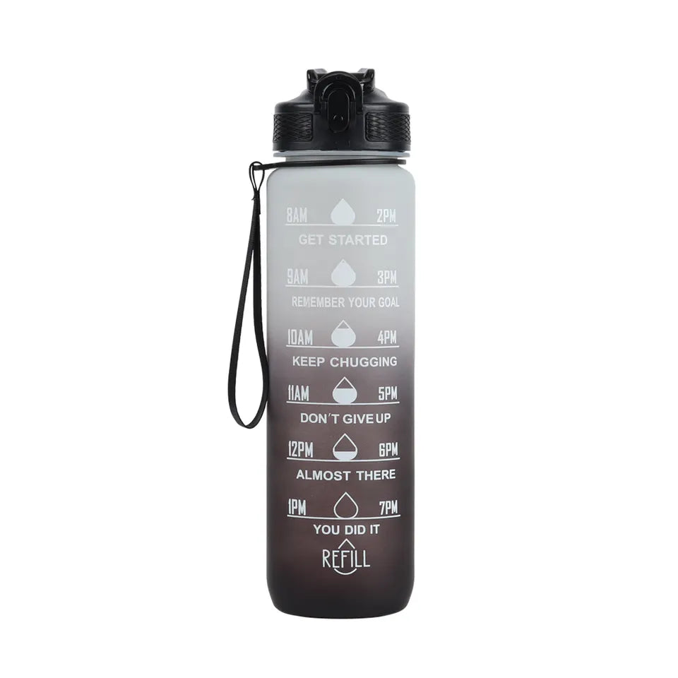 Motivational Leakproof Sport Travel Water Bottle