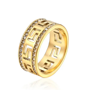 18K Gold Plated Cleo Ring