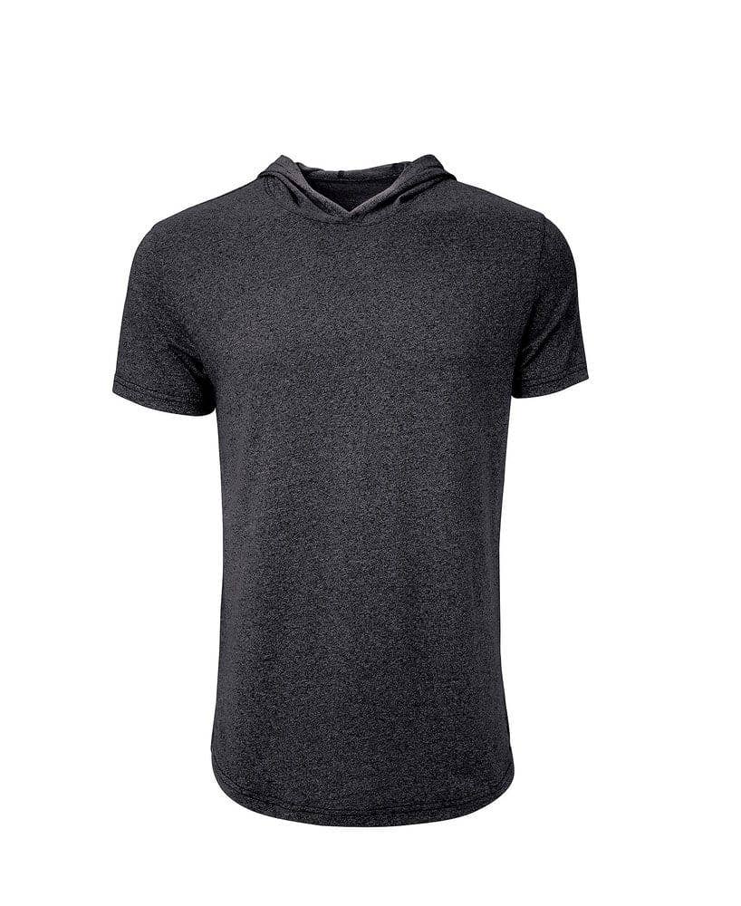 Mock Twist Short Sleeve Hoodie