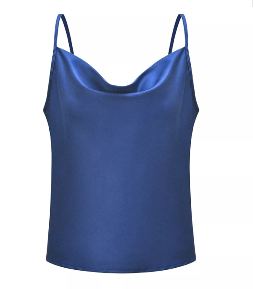 Chiffon Spaghetti Strap Camisoles