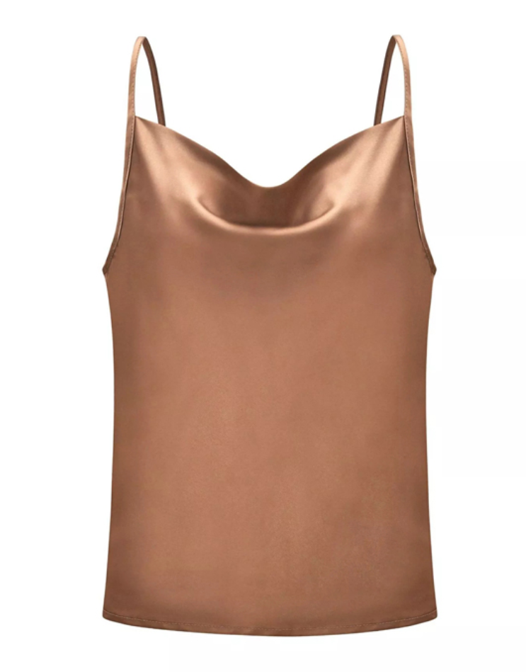 Chiffon Spaghetti Strap Camisoles
