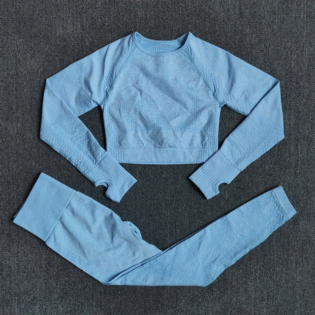 Energy Seamless Yoga Set and Leggings