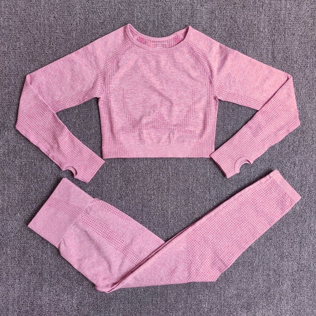 Energy Seamless Yoga Set and Leggings