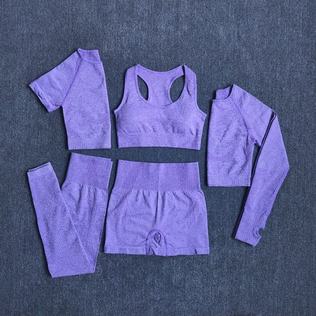 Energy Seamless Yoga Set and Leggings