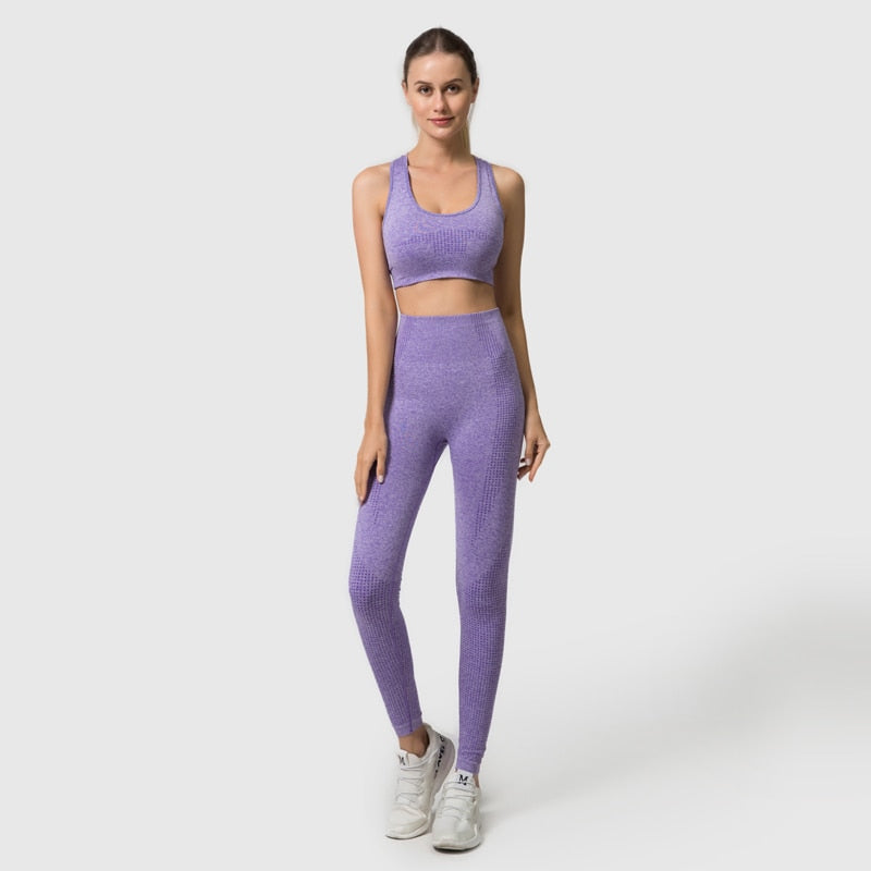 Energy Seamless Yoga Set and Leggings