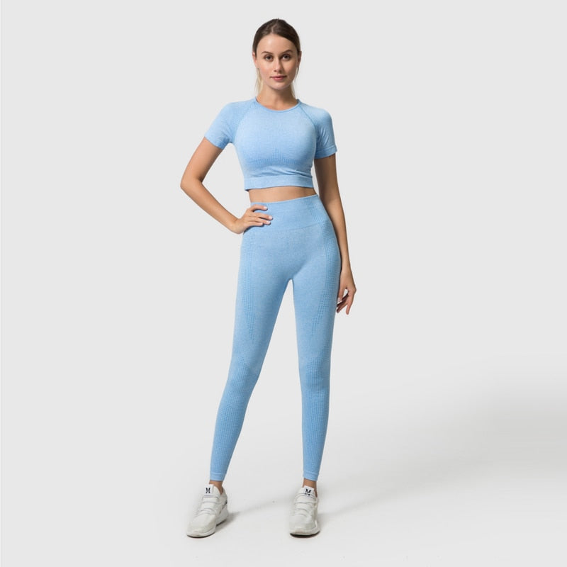 Energy Seamless Yoga Set and Leggings