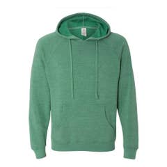 Raglan Blend Hooded Pullover