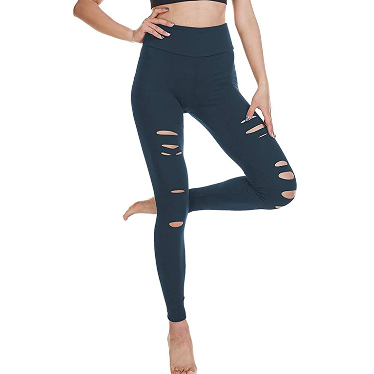 Ripped Edgy Leggings (Ships in 24 hrs.)